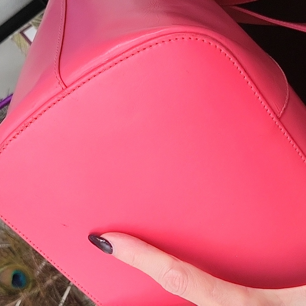 Radley Pink Leather Tote Bag - Picture 11 of 16